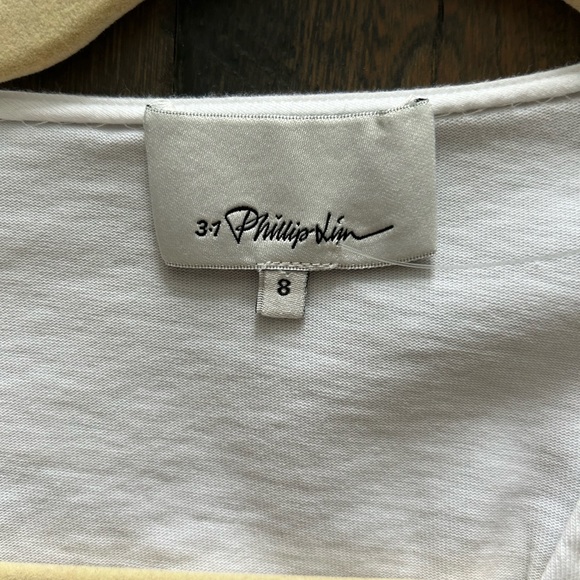 3.1 Phillip Lim designer cotton blouse. Size 8. - Picture 3 of 4